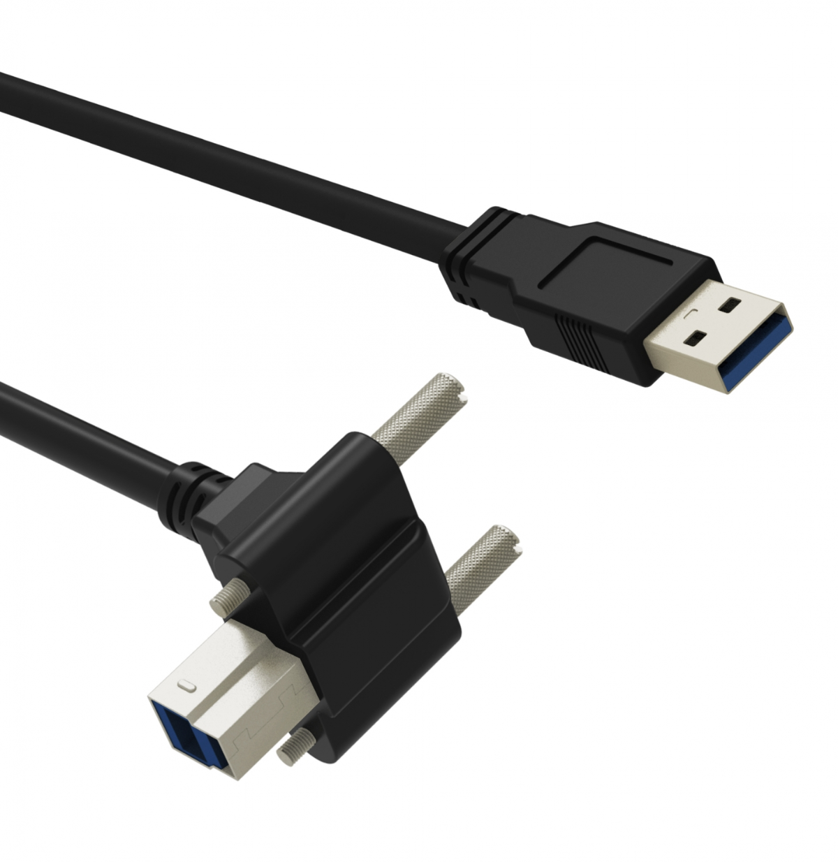 USB 3.0 A/M to B/M w/Screw Cable